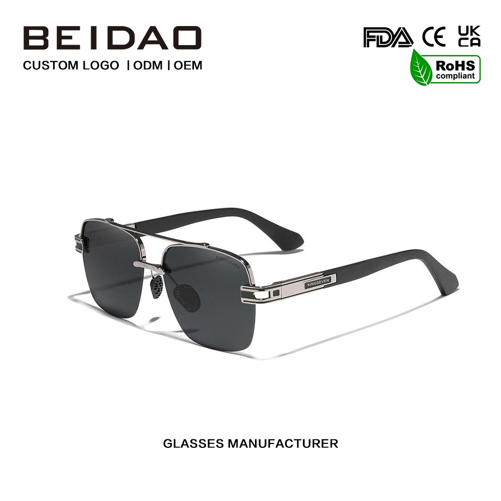 சதுர நிழல்கள் வண்ணமயமான ரெட்ரோ போலரைஸ்டு சன்கிளாஸ்கள்